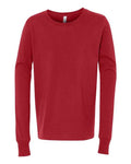 BELLA + CANVAS 3501Y Red — front