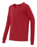 BELLA + CANVAS 3501Y Red — side