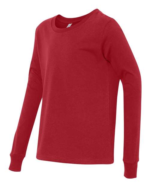 BELLA + CANVAS 3501Y Red — side