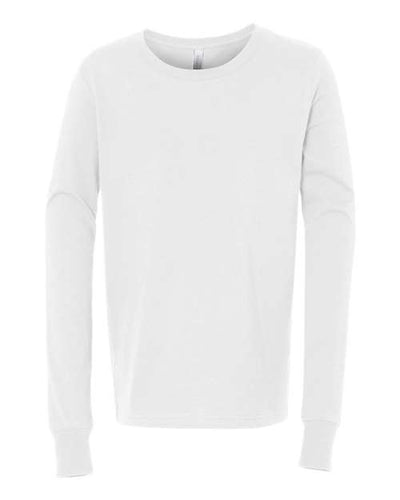 BELLA + CANVAS 3501Y White — front