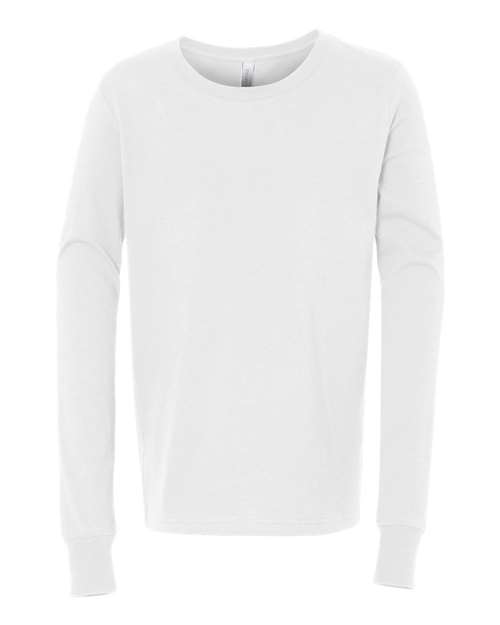 BELLA + CANVAS 3501Y White — front