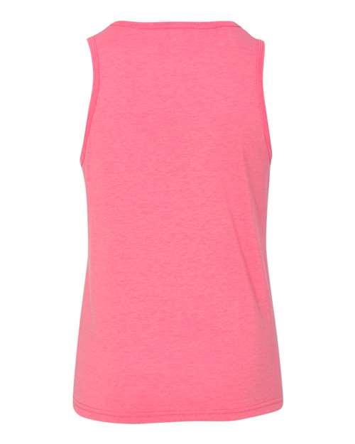 BELLA + CANVAS 3480Y Neon Pink — back
