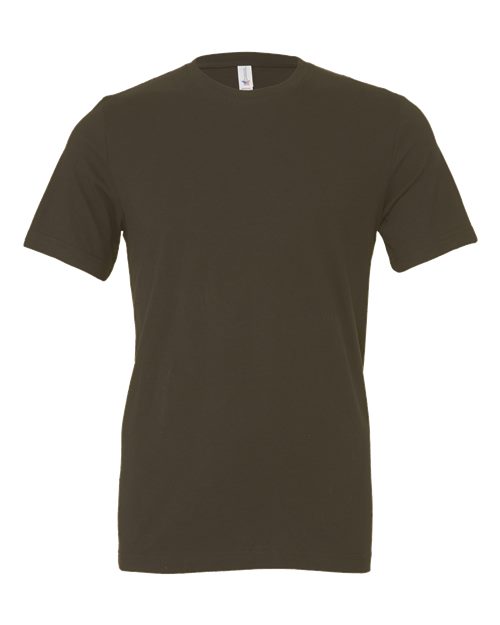 BELLA + CANVAS 3001 Army — front
