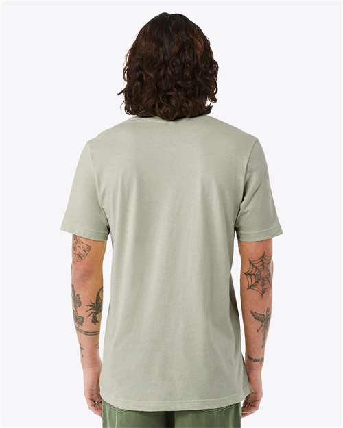 BELLA + CANVAS 3001 Thyme — on model back