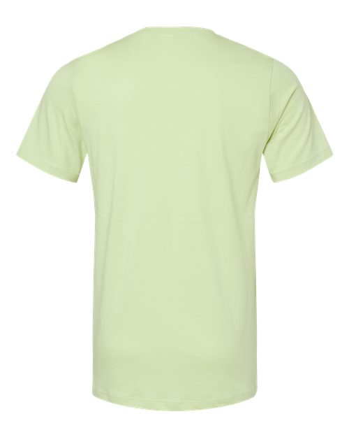 BELLA + CANVAS 3001 Spring Green — back
