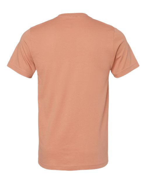 BELLA + CANVAS 3001 Terracotta — back
