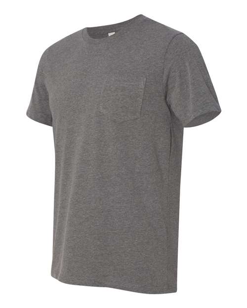 BELLA + CANVAS 3021 Deep Heather — side