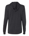 BELLA + CANVAS 3512 Charcoal Black Triblend — back