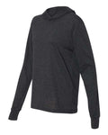 BELLA + CANVAS 3512 Charcoal Black Triblend — side