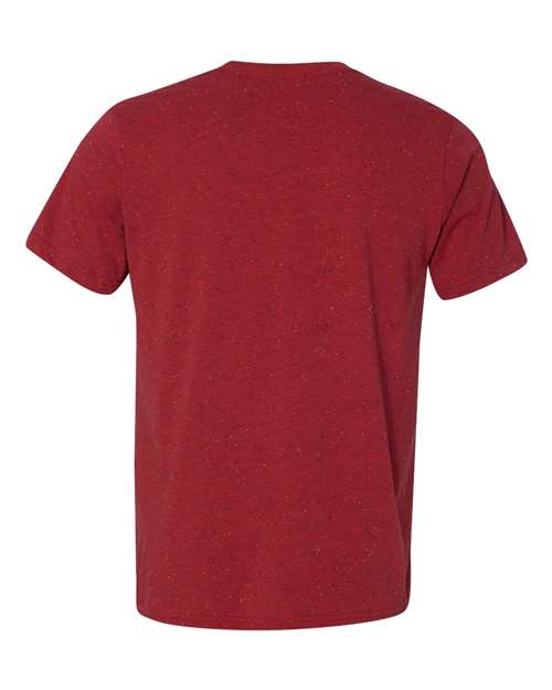 BELLA + CANVAS 3650 Red Speckled — back