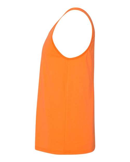 BELLA + CANVAS 3480 Neon Orange — direct side