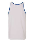 BELLA + CANVAS 3480 White/ True Royal — back