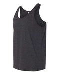 BELLA + CANVAS 3480 Charcoal Black Triblend/ Solid Black Triblend — side