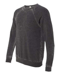 BELLA + CANVAS 3901 Grey Acid Wash — side