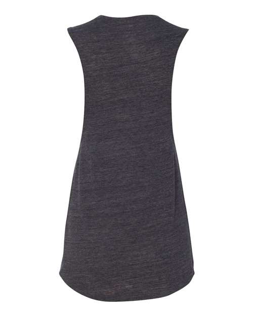 BELLA + CANVAS 8803 Charcoal Black Slub — back