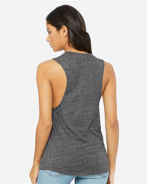 BELLA + CANVAS 8803 Asphalt Slub — on model back