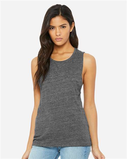 BELLA + CANVAS 8803 Asphalt Slub — on model front