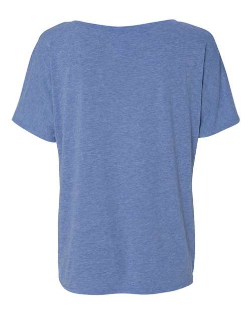 BELLA + CANVAS 8815 Blue Triblend — back