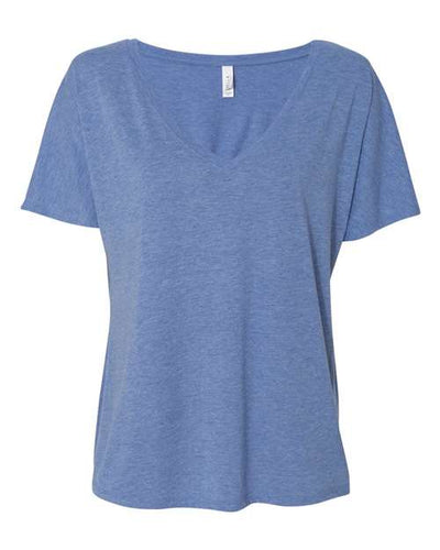 BELLA + CANVAS 8815 Blue Triblend — front
