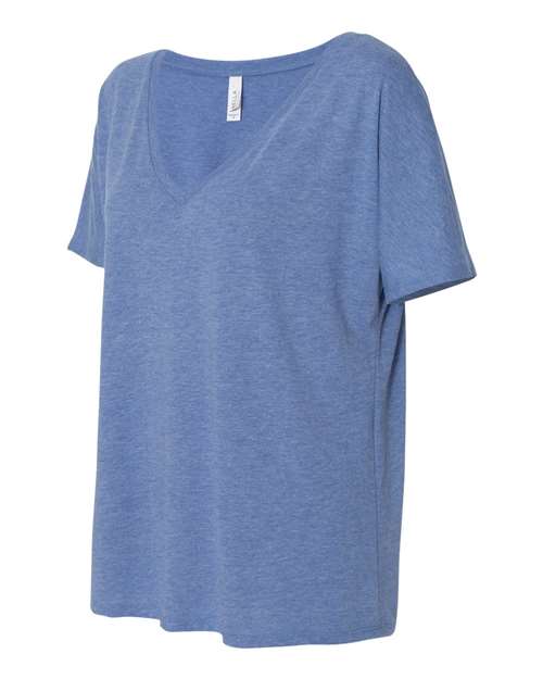 BELLA + CANVAS 8815 Blue Triblend — side
