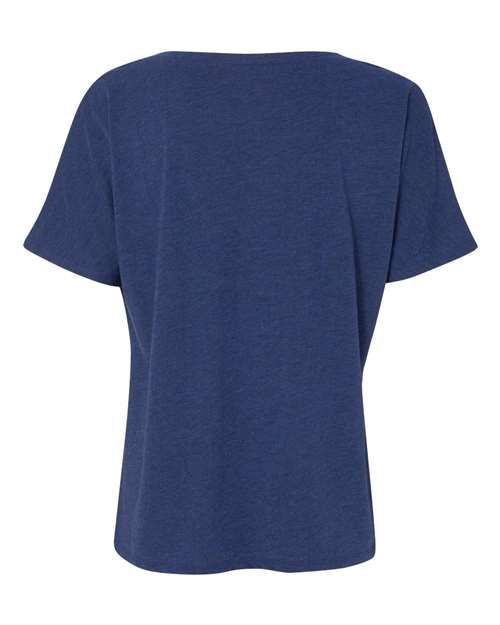 BELLA + CANVAS 8815 Navy Triblend — back
