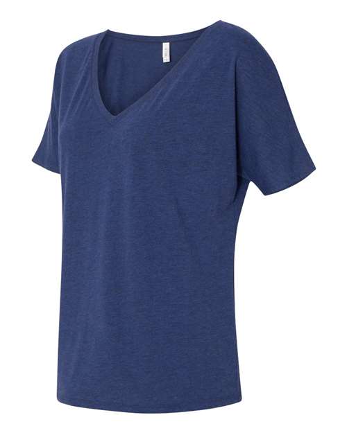 BELLA + CANVAS 8815 Navy Triblend — side