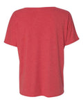 BELLA + CANVAS 8815 Red Triblend — back