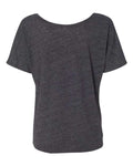 BELLA + CANVAS 8816 Charcoal Black Slub — back