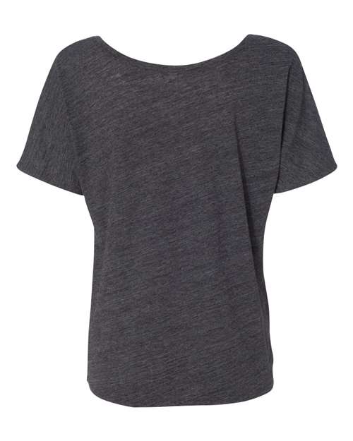 BELLA + CANVAS 8816 Charcoal Black Slub — back