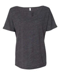 BELLA + CANVAS 8816 Charcoal Black Slub — front