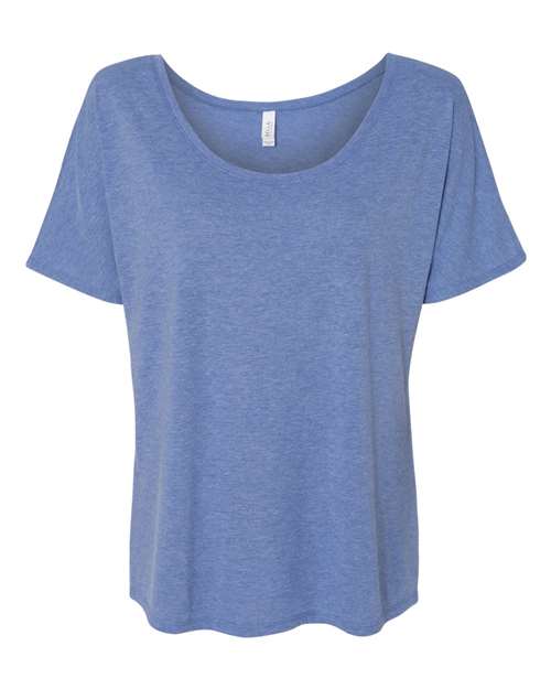 BELLA + CANVAS 8816 Blue Triblend — front