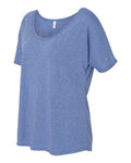 BELLA + CANVAS 8816 Blue Triblend — side