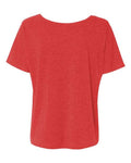 BELLA + CANVAS 8816 Red Triblend — back