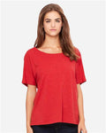 BELLA + CANVAS 8816 Red Speckled — on model front