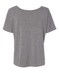 BELLA + CANVAS 8816 Deep Heather Speckled — back