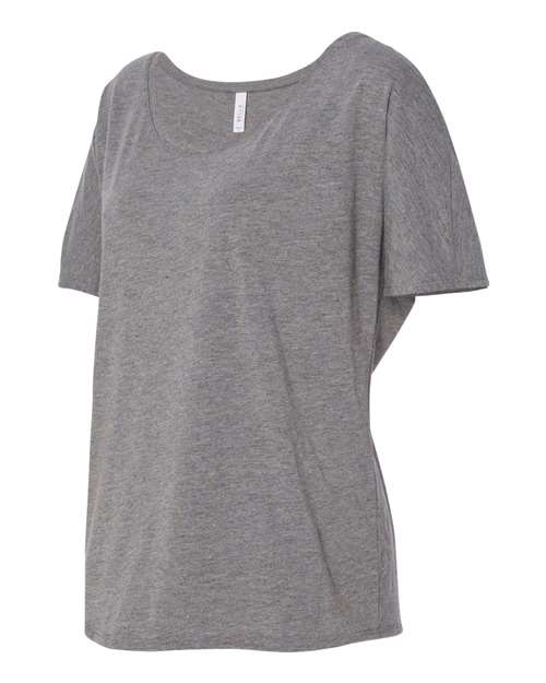 BELLA + CANVAS 8816 Deep Heather Speckled — side