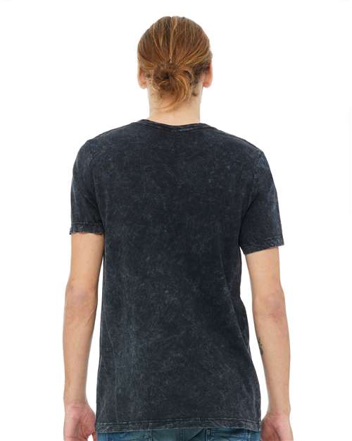 BELLA + CANVAS 3650 Black Mineral Wash — on model back