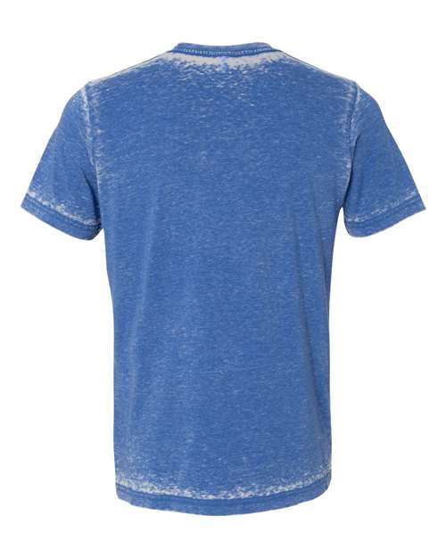 BELLA + CANVAS 3650 True Royal Acid Wash — back