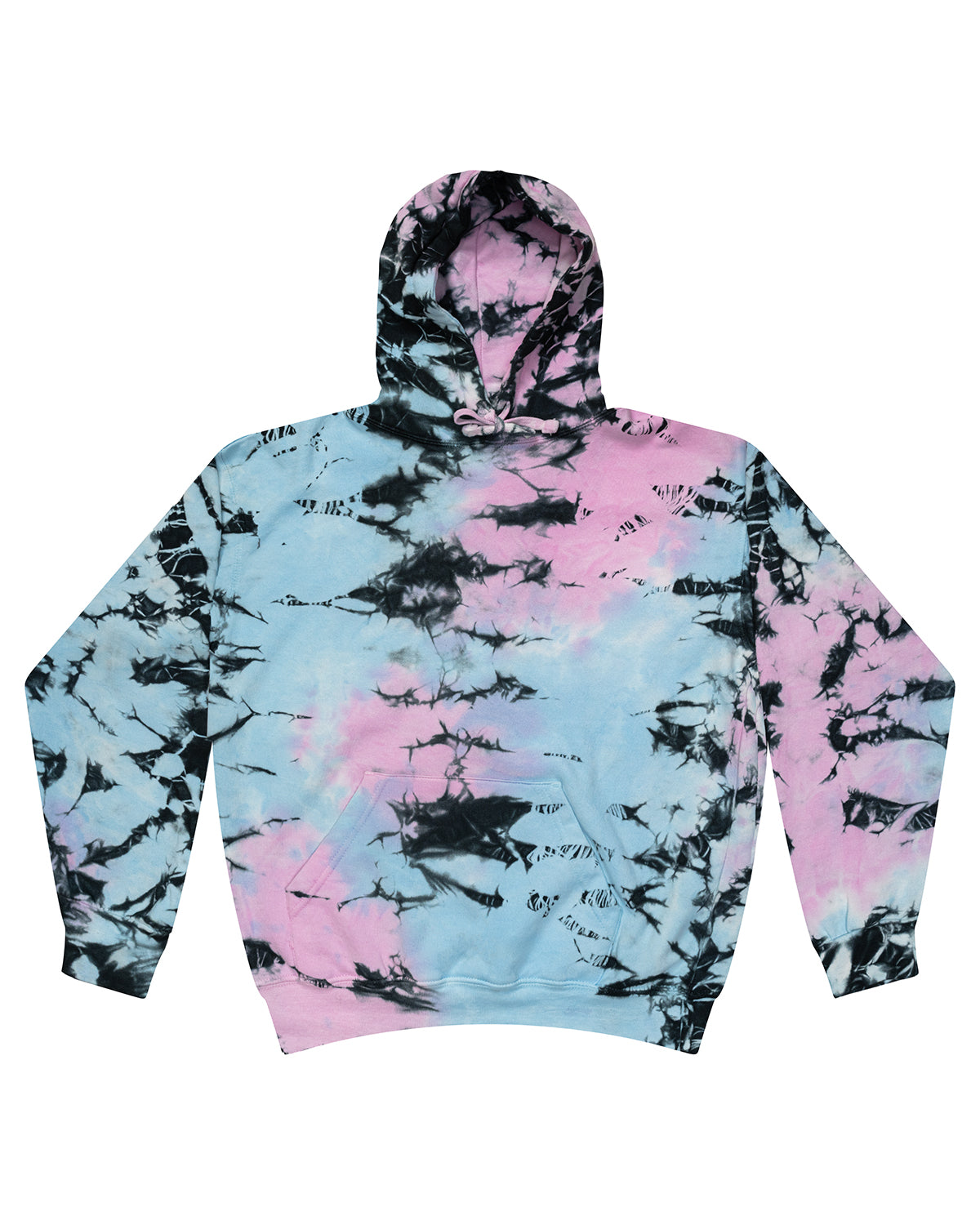 Unisex Tie-Dyed Pullover Hoodie - DREAM