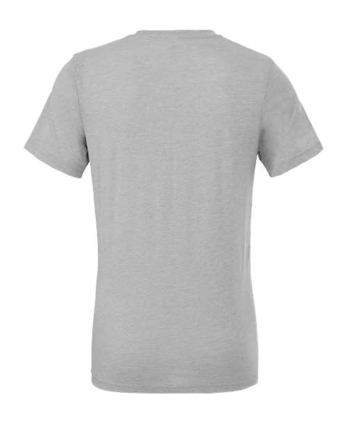 BELLA + CANVAS 3413 Athletic Grey Triblend — back