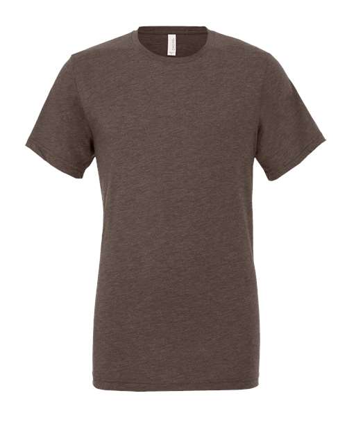 BELLA + CANVAS 3413 Brown Triblend — front