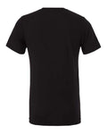 BELLA + CANVAS 3413 Solid Black Triblend — back