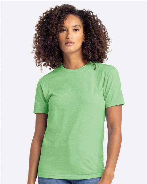 Next Level 6210 Apple Green — on model front