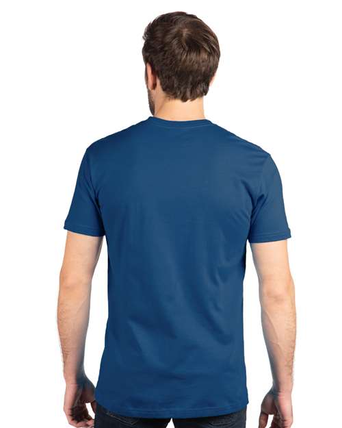 Next Level 3600 Cool Blue — on model back