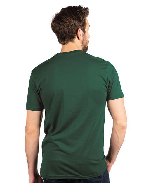 Next Level 3600 Forest Green — on model back