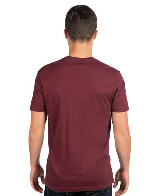 Next Level 3600 Maroon — on model back