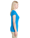 Women's Performance® Women's V-Neck Tech T-Shirt - Marbled Sapphire