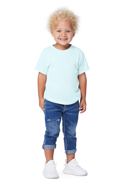 Toddler Triblend Short-Sleeve T-Shirt - Ice Blue Triblend
