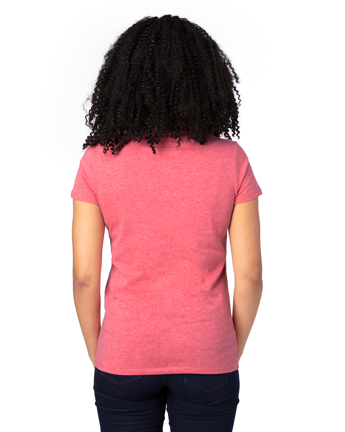 Women's Ultimate V-Neck T-Shirt - Red Heather