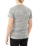 Unisex Printed Eco-Jersey™ Crew - Urban Gray